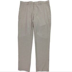 Tommy Hilfiger Mens TH Flex Stretch Plaid Casual Trouser Pants